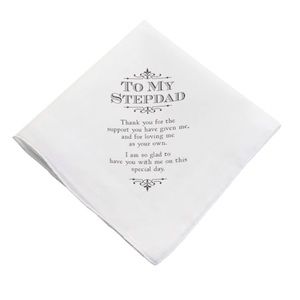 TO MY STEPDAD HANKIE (WEDDING ACCESSORY)